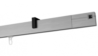 Karnisz Sufitowy  Profil - aluminium, wspornik - czarny 180cm